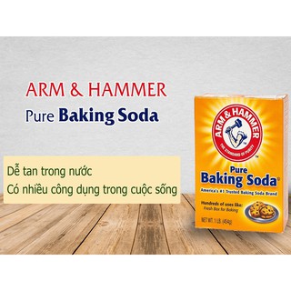 Bột Đa Dụng Pure Baking Soda Arm & Hammer 454G