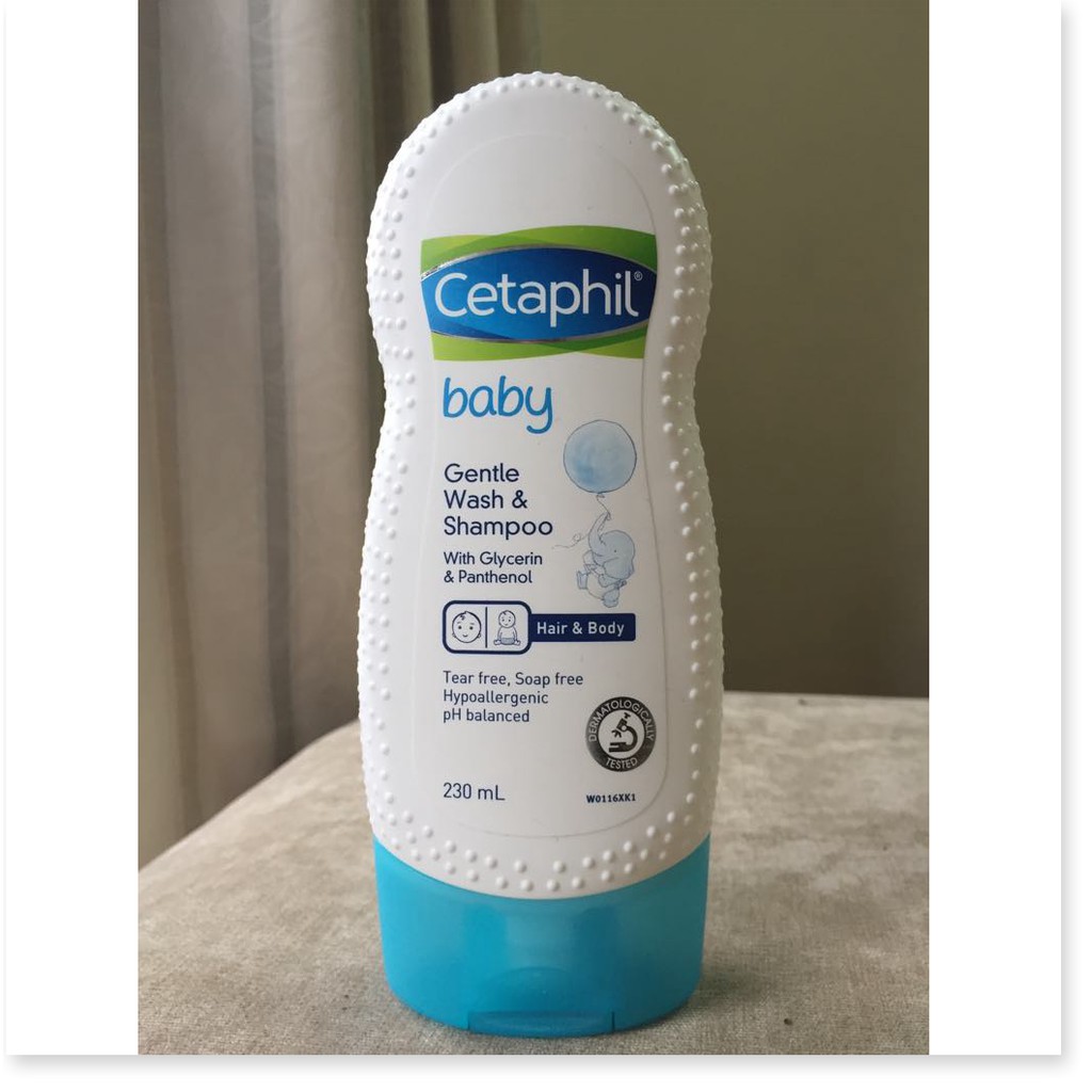 Sữa Tắm Gội Cetaphil Baby Gentle Wash &amp; Shampoo 230ml