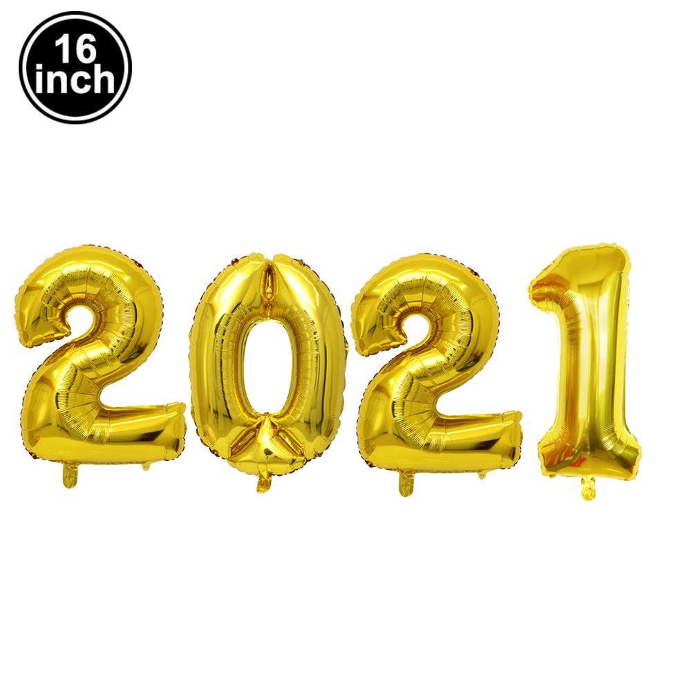 Bong Bóng Trang Trí Chúc Mừng Năm Mới 2021