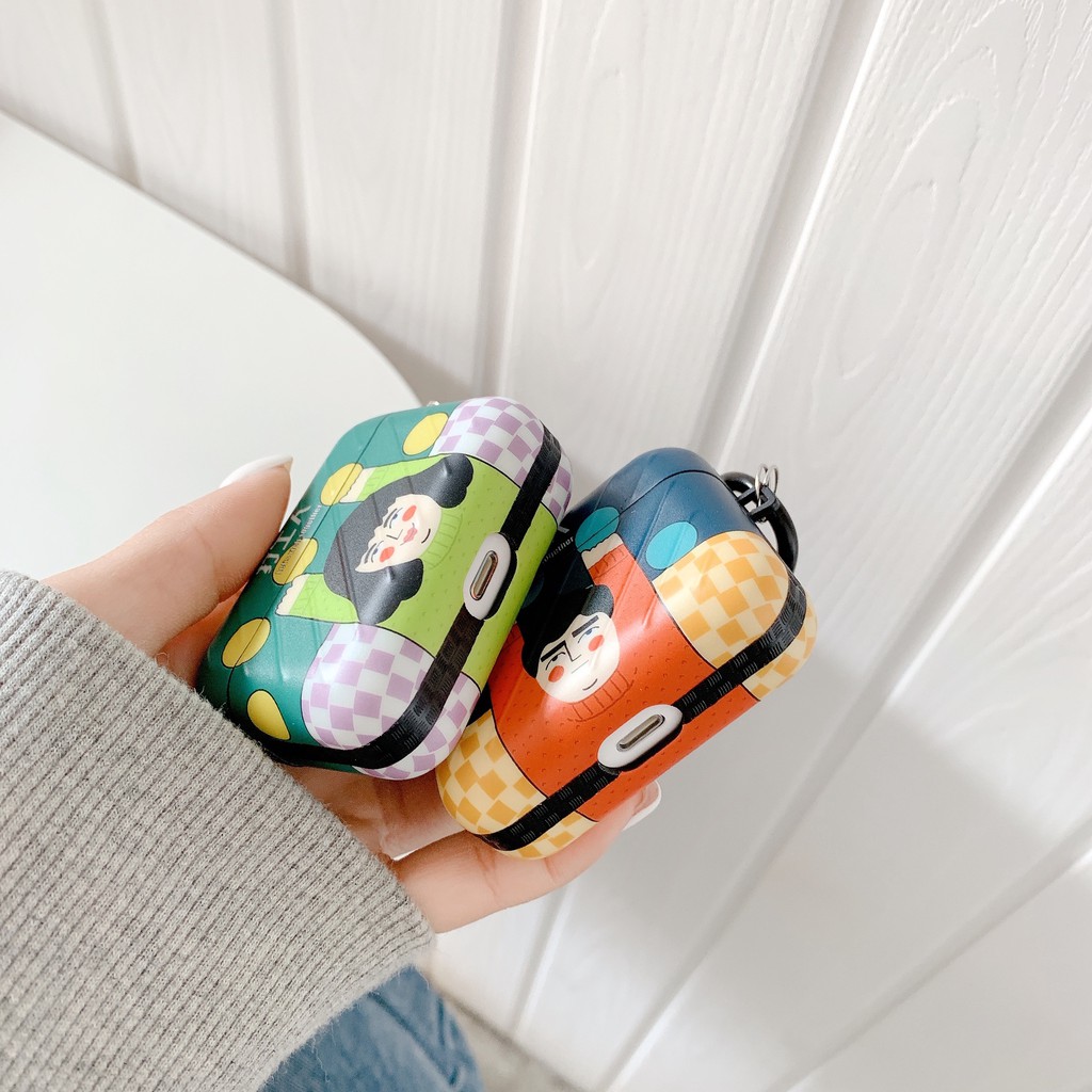 IPHONE Vỏ Bảo Vệ Hộp Đựng Tai Nghe Airpods Kiểu Hoạt Hình Đáng Yêu