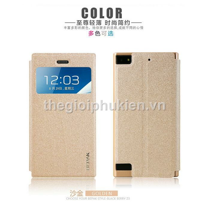 Bao da BlackBerry Z3 chính hãng BEPAK Bright Series (xả hàng) - Giá rẻ