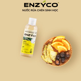 Nước Rửa Chén Sinh Học ENZYCO 90% Enzyme Từ Dứa Và Bồ Hòn Sạch Chén Bát An Toàn - 100ml