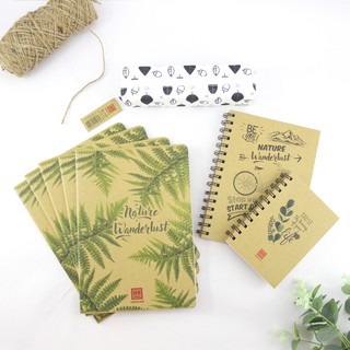 [TẶNG SỔ FLASH CARD] Bộ sản phẩm Eco Sáng tạo Hồng Hà - 10 vở kẻ ngang, Sổ lò xo ECO A5, A6 & Túi vải Canvas