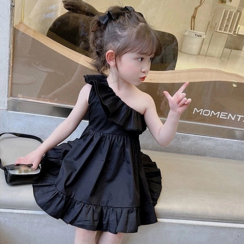 Đầm SáT NáCh Trễ Vai ThờI Trang Cho Bé GáI
