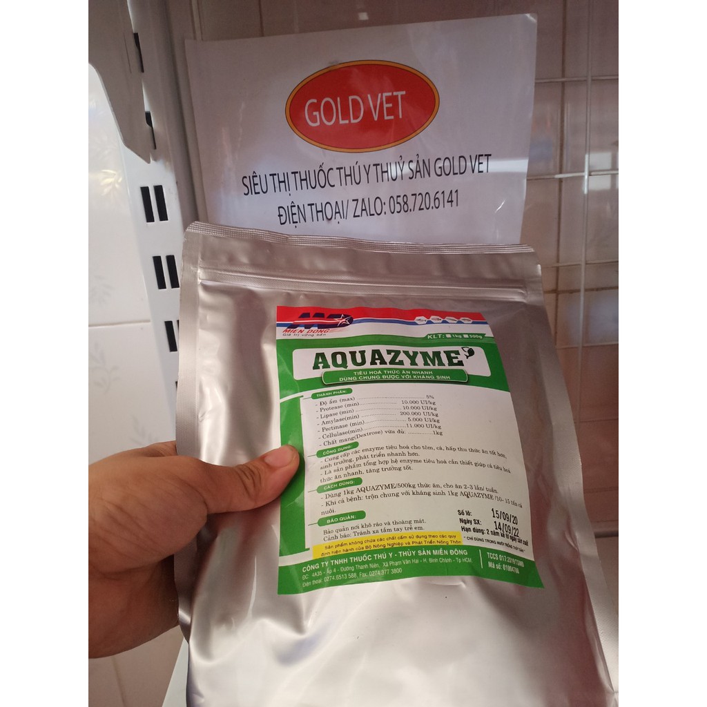 Men tiêu hóa vi bọc Thủy sản  Tăng trọng nhanh, ngừa bệnh đường ruột cho Cá-Ếch-Tôm-Ốc-Lươn