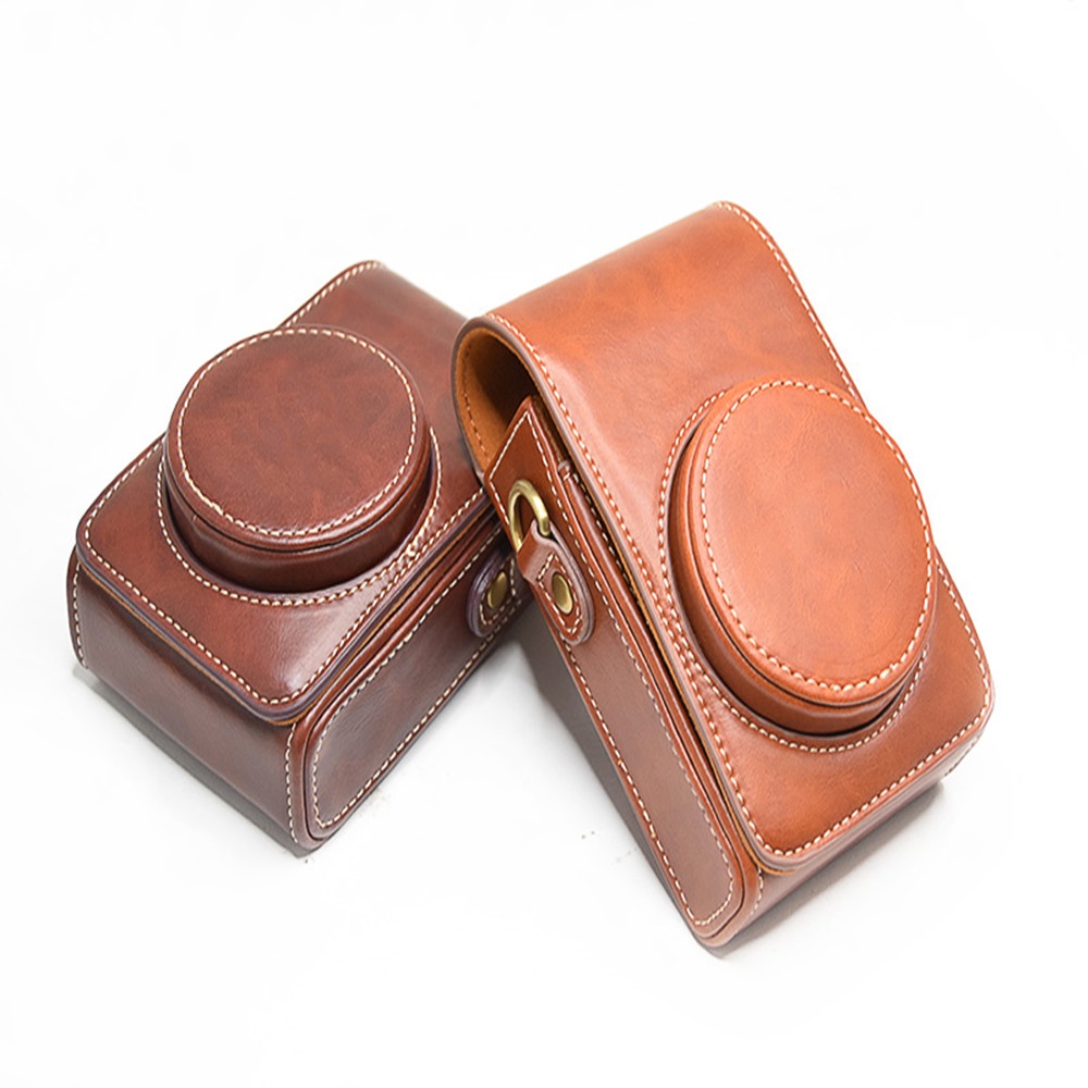 Pu Túi Đựng Kèm Dây Đeo Vai Cho ZV1 G7X MARK II III GR II III RX100 LX10