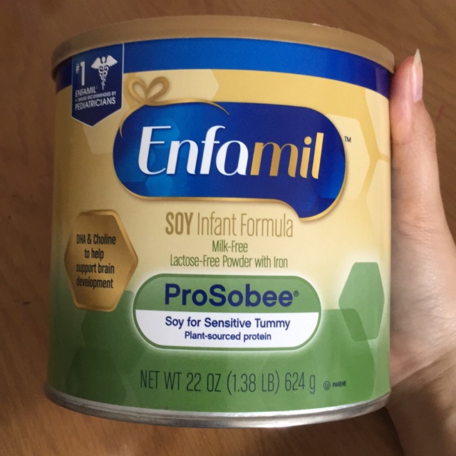 Sữa Enfamil Prosobee dành cho bé dị ứng đạm sữa bò 624g