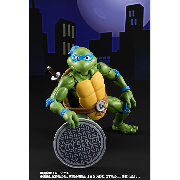 Nhân vật ninja Rùa khớp cử động cao 15cm