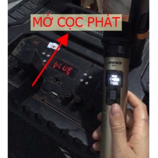 Micro không dây V10 q12  cho loa kéo và các loa khác