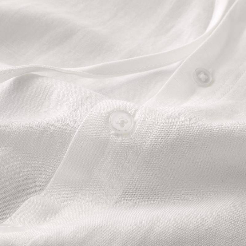 Áo Sơ Mi Tay Dài Có Nón Màu Trơn Thời Trang Cho Nam