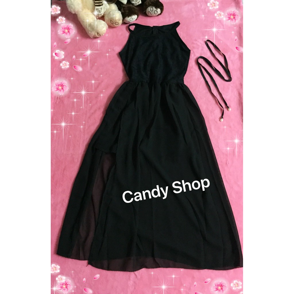 ĐẦM maxi voan xẻ tà quá Hot + ẢNH THẬT | BigBuy360 - bigbuy360.vn