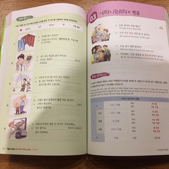 Sách - Ngữ Pháp Tiếng Hàn Thông Dụng Trung Cấp ( Dùng App McBooks )