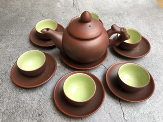 Bộ Ấm Chén Tử Sa Bát Tràng
