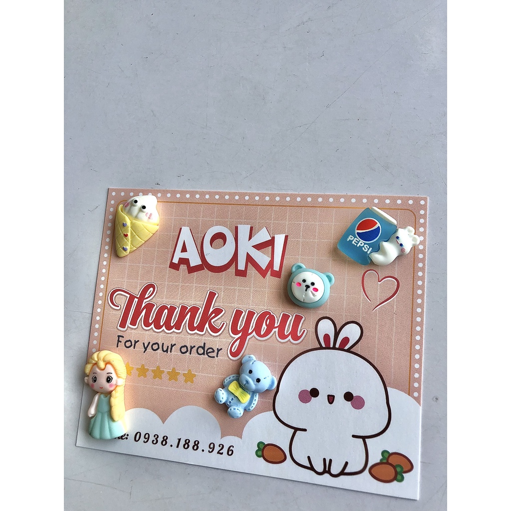 Hot Hình Dán Nổi Sticker 3D Dán Bình Nước Siêu Đáng Yêu nhiều mẫu Trang Trí Bình Siêu Xinh Và Dễ Thương