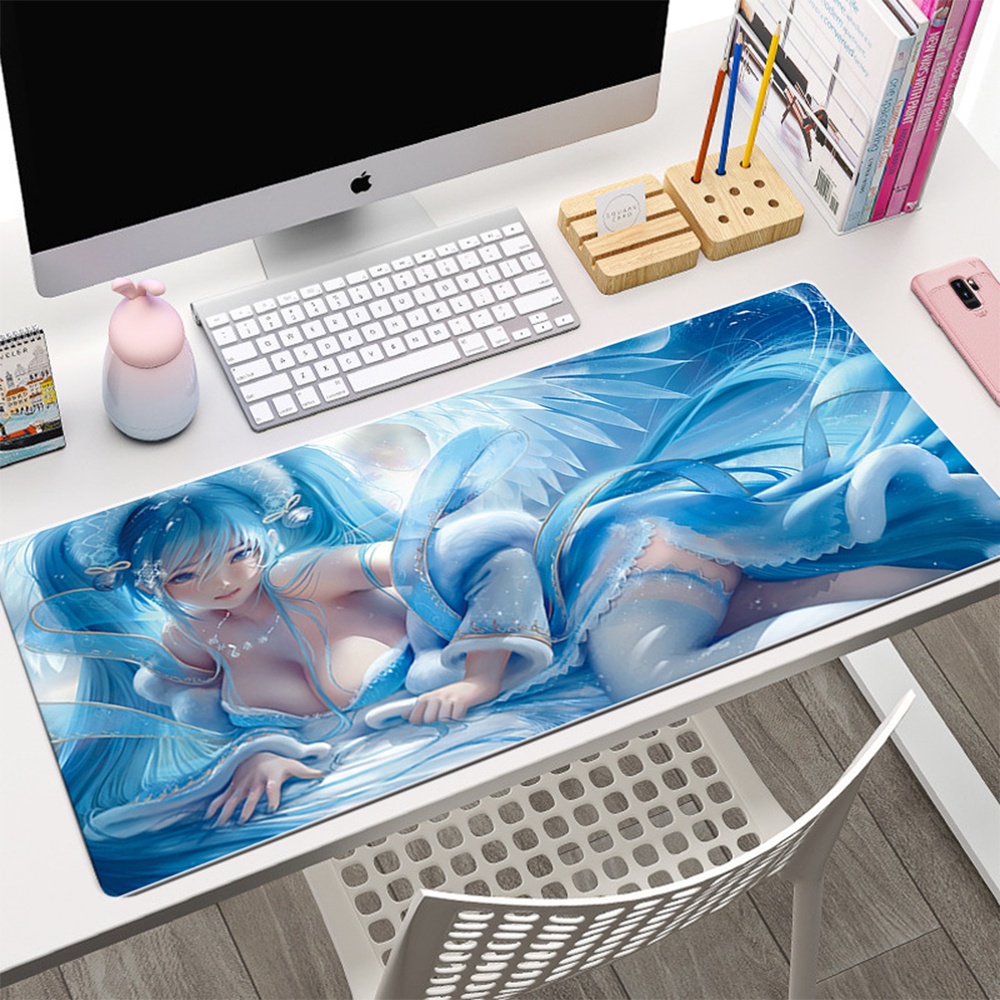 Miếng Lót Chuột Cỡ Lớn Anime họa tiết Hot Girl Sexy chuyên dành cho game thủ LUMIDO