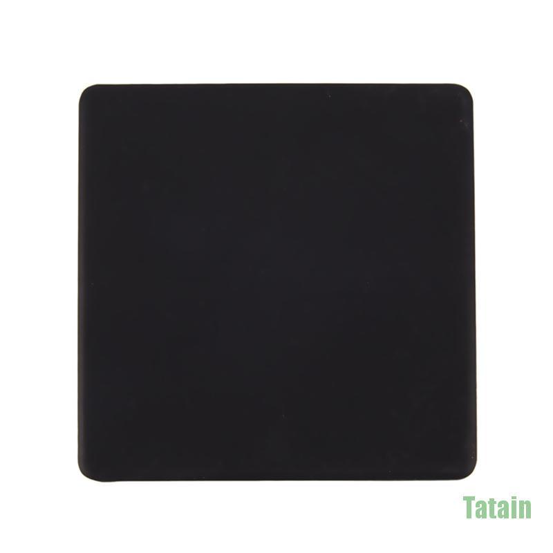 Khuôn silicon làm đá hình vuông cỡ lớn màu đen