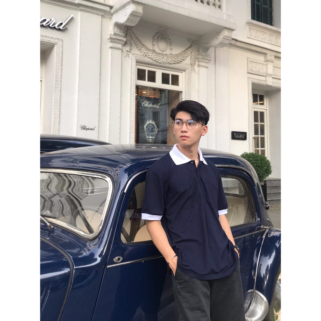 Áo polo oversize
