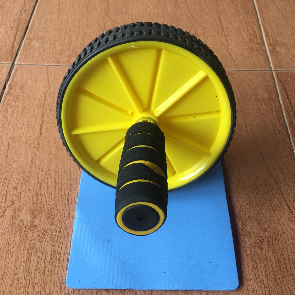 Sản phẩm con lăn tập bụng AB Wheel tặng kèm thảm quỳ gối