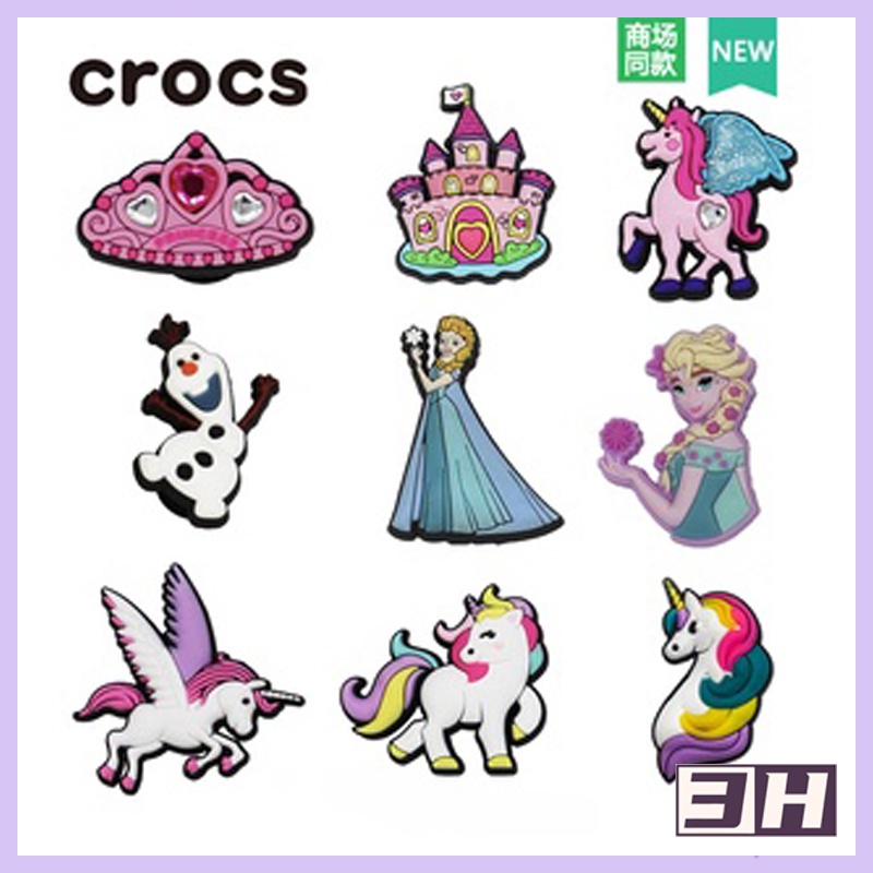 Bộ Phụ Kiện Hình Giày Kỳ Lân jibbitz/Crocs jibbitz/ Chất Lượng Cao/ Hàng Chất Lượng Cao