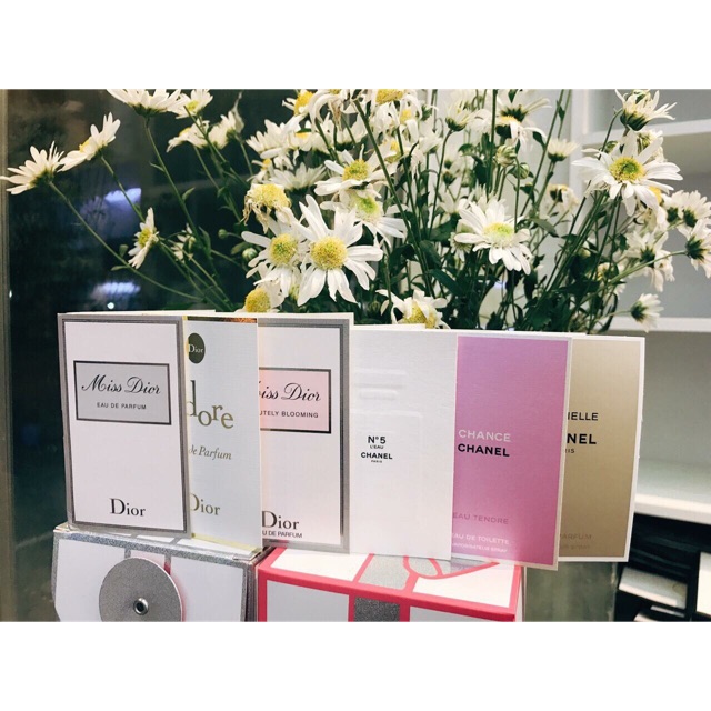 Vial Nước hoa Dior (Miss Dior, J’adore)