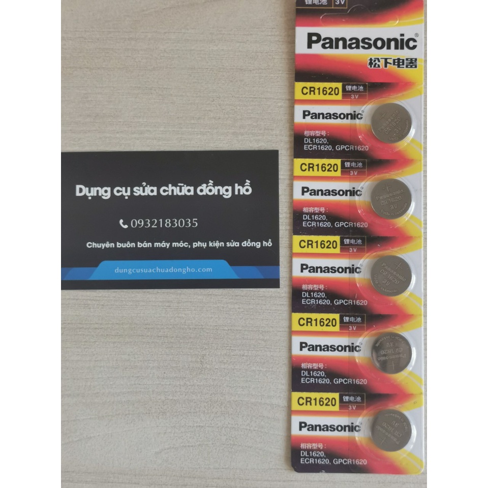 Pin Panasonic CR1632 / CR1220 / CR1620 / CR1616 Pin 3V Lithium