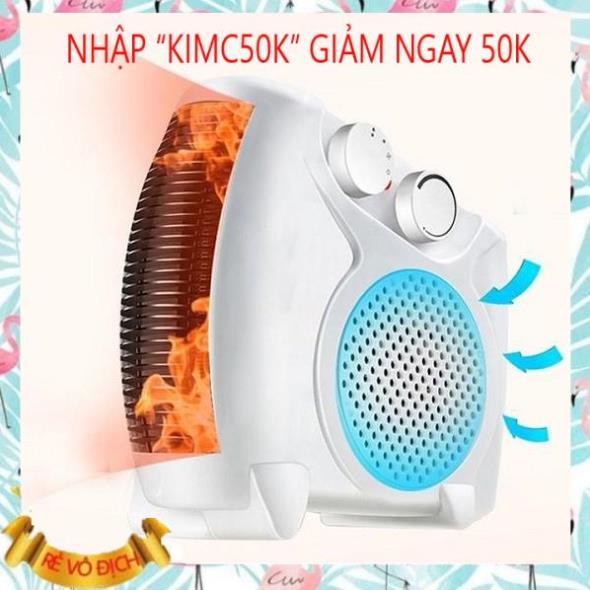 Quạt sưởi mini để bàn mùa đông cao cấp ZNB 500W, công nghệ chống cháy, tiết kiệm điện năng, bảo hành 12 tháng