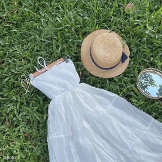 ĐẦM MAXI ỐNG NHÚN THUN