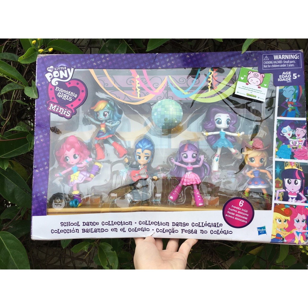 Bộ 6 Mô Hình My Little Pony Equestria Girl Fullbox