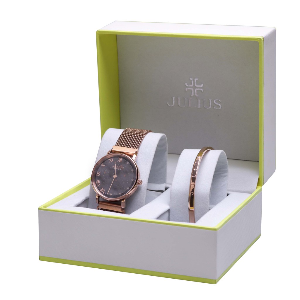 Đồng hồ nữ Julius Star JS037 kính sapphire