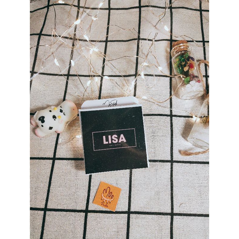 Hộp 34 tấm sticker Lisa BlackPink