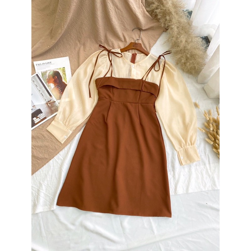 Đầm yếm đen bigsize