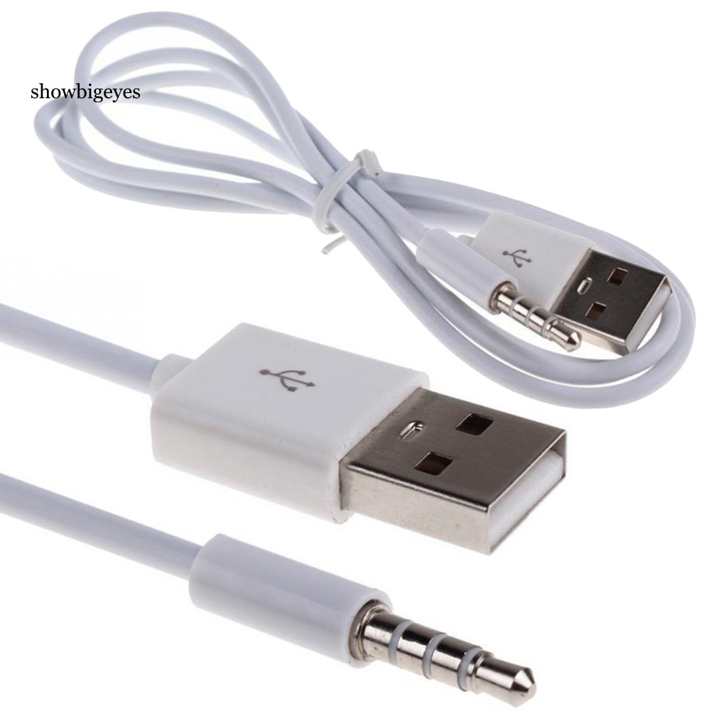 Dây Cáp Âm Thanh USB 2.0 AUX Giắc Cắm 3.5mm Chuyên Dụng Cho Máy Nghe Nhạc MP3 / 4 VC591 P12