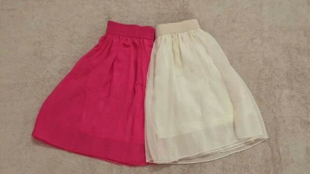 Chân váy voan