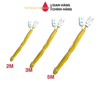 Dây nối điện liền phích cắm âm dài 2m 3m 5m 8m -mhl