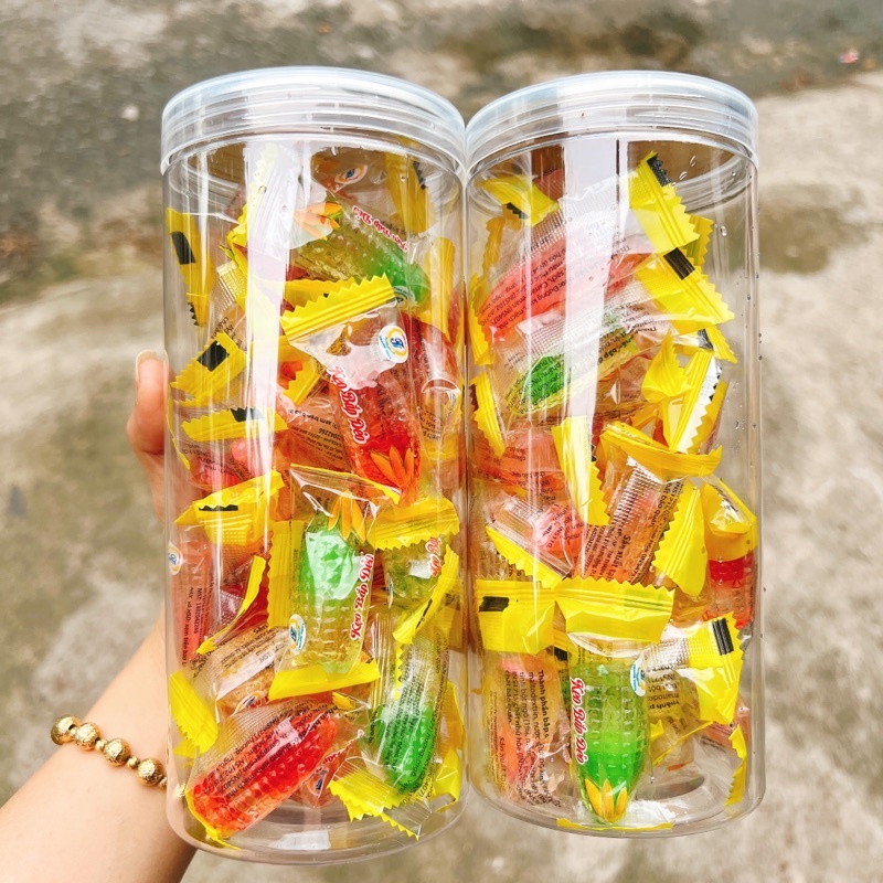 Kẹo Bắp Dẽo Nhân Mix Nhiều Vị hộp 350gr