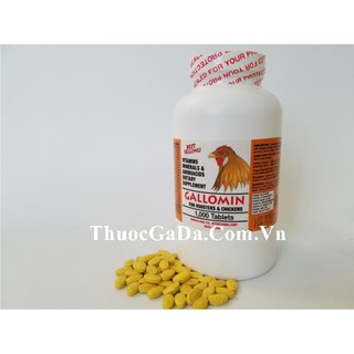 Thuốc Nuôi Gà Đá GALLOMIN Của Mỹ Nuôi Gà Đá Theo Chế Độ Thi Đấu