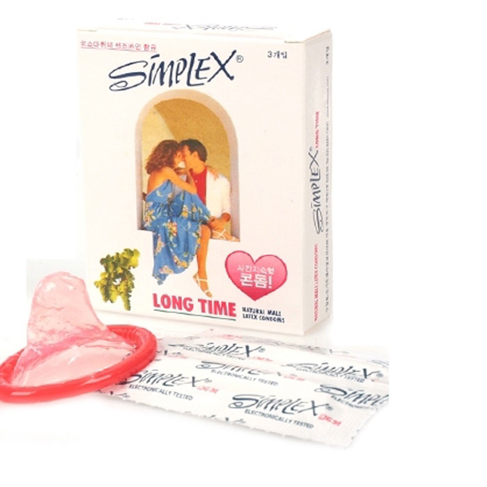 Bao cao su Simplex Long Love 12BCS - Siêu mỏng đem lại cảm giác chân thật