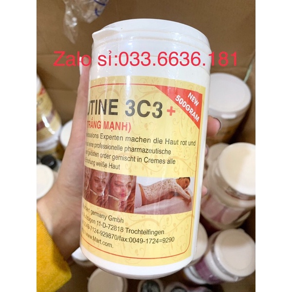 Lẻ 1 hủ kem arbutin 3c3 hủ 500g