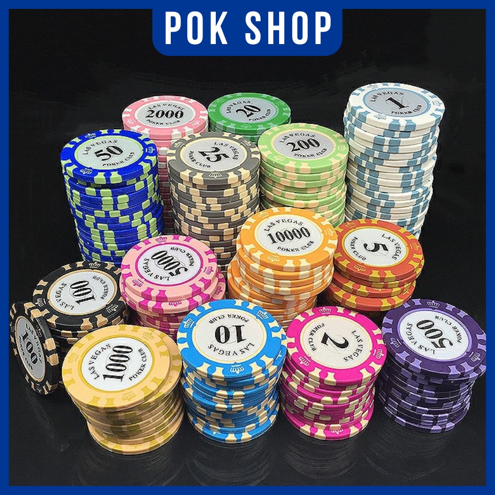 [POK Shop] Chip Poker Las Vegas (Chip lẻ – Phỉnh Poker)