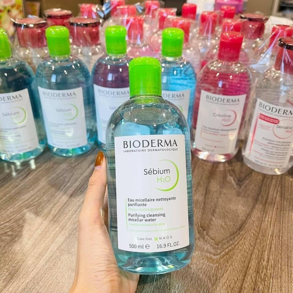 Tẩy trang Biodema Créaline H2O Pháp chai 500ml - CO118