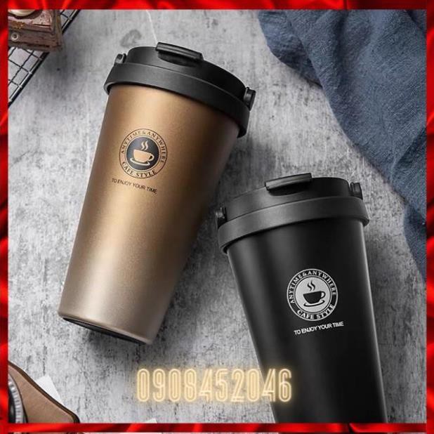 Bình giữ nhiệt, Ly giữ nhiệt Cafe Style hàn quốc cao cấp dung tích 500ml | BigBuy360 - bigbuy360.vn