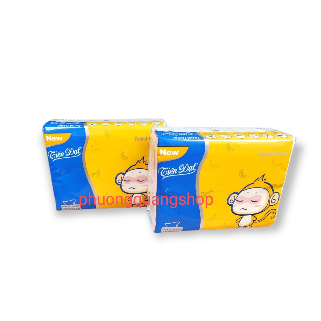 GIẤY ĂN RÚT TIẾN ĐẠT 100 TỜ 3 LỚP