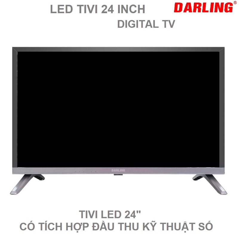 Tivi led 24 inch Darling có tích hợp đầu thu KTS
