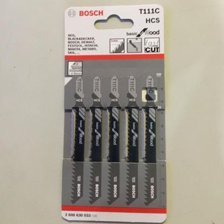 Vỉ 5 lưỡi cưa sọc bosch t111c