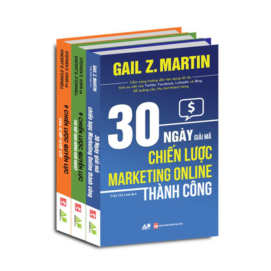 Sách - Combo 30 Ngày Giải Mã Chiến Lược Marketing Online Thành Công
