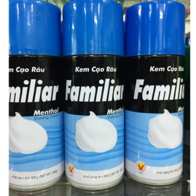 Kem cạo râu Familiar ( nguyên liệu slime)