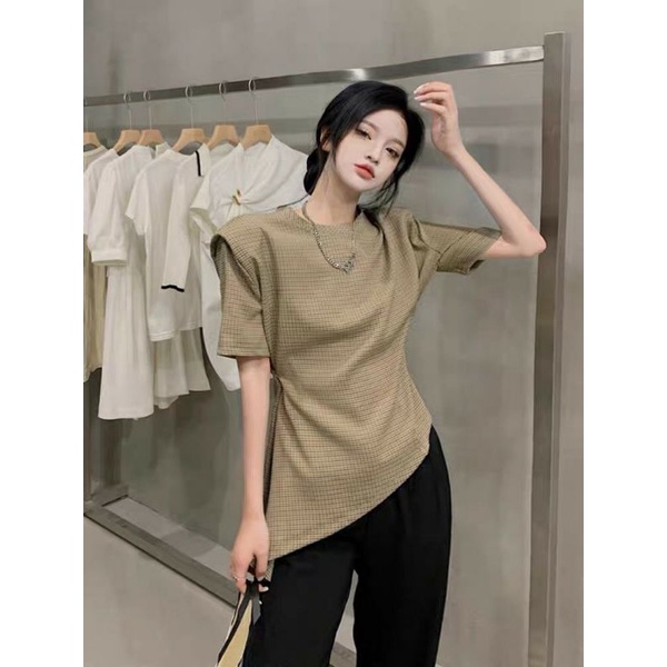 SƠ MI CÔNG SỞ  PEPLUM CỔ TRÒN, KIỂU DÁNG THIẾT KẾ, SANG TRỌNG, THANH LỊCH