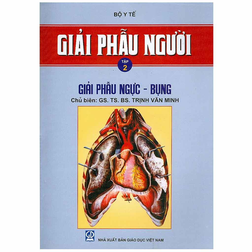 Sách - Giải Phẫu Người - Tập 2: Giải Phẫu Ngực - Bụng