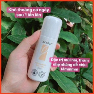 [Auth] Lăn Khử Mùi Trắng Da Scion Pure White Roll On Của Mỹ