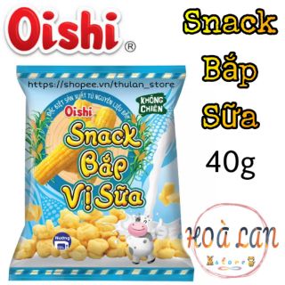 Snack bắp vị sữa Oishi® gói 40g